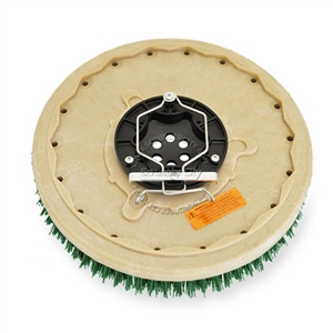18" MAL-GRIT SCRUB GRIT (120) scrubbing brush assembly fits Tennant model 7200D 
