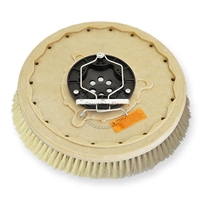 20" White Tampico brush assembly fits Tennant model 8200