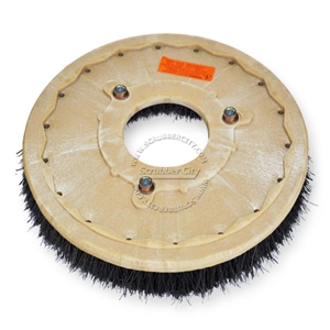 18" Bassine brush assembly fits Tennant model T3 - 20" Takes 8" b/c. Requires fixture 133-W.
