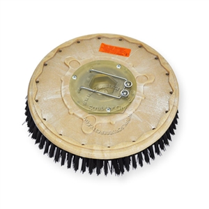 16" Poly scrubbing brush assembly fits TORNADO model Floorkeeper 33 (99400/401) 