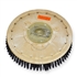18" Nylon scrubbing brush assembly fits TORNADO model Floorkeeper 36 (99450/451)