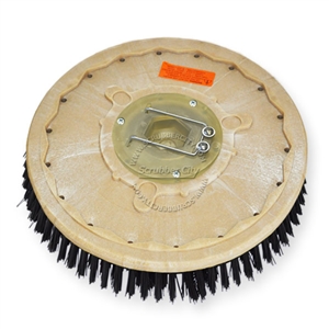 18" Nylon scrubbing brush assembly fits TORNADO model Floorkeeper 36 (99450/451)
