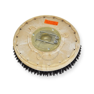 16" MAL-GRIT (80) scrubbing and stripping brush assembly fits TORNADO model Floorkeeper 33 (99400/401) 