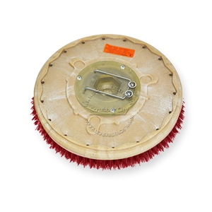 14" MAL-GRIT LITE GRIT (500) scrubbing brush assembly fits TORNADO model Floorkeeper 26 (99307) 