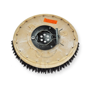 17" MAL-GRIT (80) scrubbing and stripping brush assembly fits Windsor model Saber 17" Compact