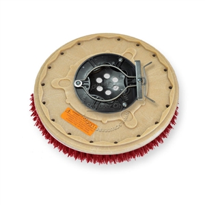 17" MAL-GRIT LITE GRIT (500) scrubbing brush assembly fits Windsor model Saber 17" Compact