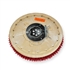 19" MAL-GRIT LITE GRIT (500) scrubbing brush assembly fits Windsor model Saber 20" Compact
