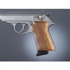 Walther PPK/S & PP: Smooth Hardwood Grip Panels - Pau Ferro