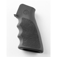 AR-15 / M16: OverMolded Rubber Grip with Finger Grooves - Slate Grey