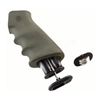 Hogue AR-15 Rubber Grip w/Storage Kit Olive Drab Green
