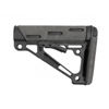 AR-15 / M16: OverMolded Collapsible Buttstock (Fits Commercial Buffer Tube) - Ghillie Green