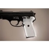 Hogue Sig P239 Grips Checkered Aluminum Brushed Gloss Clear Anodized