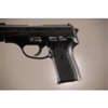 Hogue Sig P239 Grips Checkered Aluminum Brushed Gloss Black Anodized