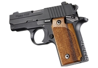 Sig Sauer P238 Goncalo Alves Checkered Wood Grips