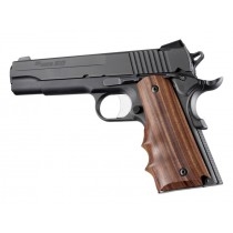 Hogue Wood Grips - Pau Ferro Colt Government w/Finger Grooves