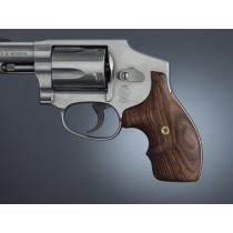 Hogue S&W J Frame Round Butt Grip Bantam, Coco Bolo