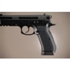 Hogue CZ-75/CZ-85 Grips Checkered Aluminum Matte Black Anodized