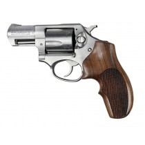 Hogue Wood Grips - Pau Ferro Ruger SP101 5 Shot Revolver, w/Finger Grooves