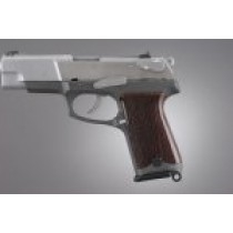 Hogue Ruger P85 - P91 Checkered Rosewood Grip