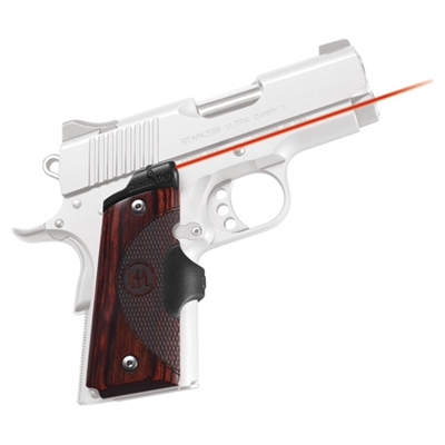 Crimson Trace 1911 Officer's/Compact/Defender Master Series, Rosewood