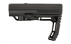 Mission First Tactical, Battlelink Stock, 6-Position, Commercial, Minimalist, M4 Collapsible Stock, Black