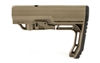 Mission First Tactical, Battlelink, Minimalist, Stock, 6 Position, Mil Spec, M4 Collapsible Stock, Scorched Dark Earth Finish