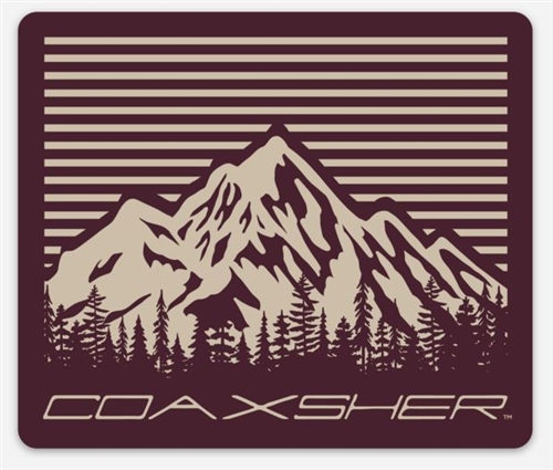 Coaxsher Mountain Sticker