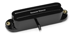 Seymour Duncan SHR-1b Hot rails for Strat (black)