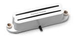 Seymour Duncan SHR-1b Hot rails for Strat (white , bridge)