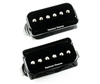 Seymour Duncan SHPR-1s P-Rails Neck and Bridge Pickup Set, Black