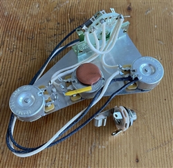 1961-68 Fender Stratocaster Wiring 250k CTS Luxe .1mfd Red Dime Ceramic Disc, CRL 3 Way