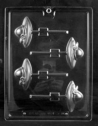 Ladies Society Hat Lolly Mold