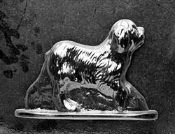 3D Large Old English Sheepdog Chocolate Mold