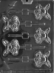 Happy Bunny Lolly Mold