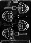 Cute Big Eared Bunny Head Lolly Chocolate Mold - LPE179