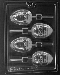Decorated Egg Lolly Mold
