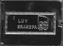 I Luv Grandpa Card Mold