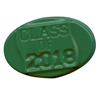 Class of 2018 Oval Chocolate Mold 90-13528 graduation