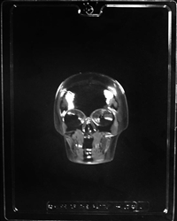 Medium 3D Skull Front Mold