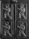 Female Jogger Bar Chocolate Mold