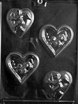 Hearts with Rose or Cupid Mold