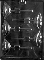 Lips Lolly Chocolate Mold