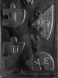 Heart Puzzle Chocolate Mold