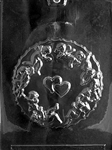 Round Pour Box with Cupids Chocolate Mold, Top valentine wedding anniversary V092