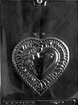 Heart Plaque Chocolate Mold