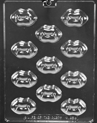 Lips with Fangs Chocolate Mold V162 Halloween Valentine vampire