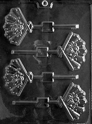 Fan Lolly Chocolate Mold