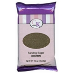 Brown Sanding Sugar 16 Ounce Bag  7500-78300N handbag purse belt shoes