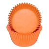 Orange Round Baking Cups