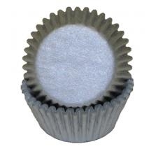 Silver Paper Baking Cups - 100 Pack